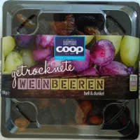 Getrocknete Weinbeeren hell & dunkel