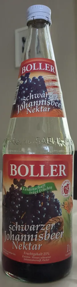 schwarzer Johannisbeer Nektar