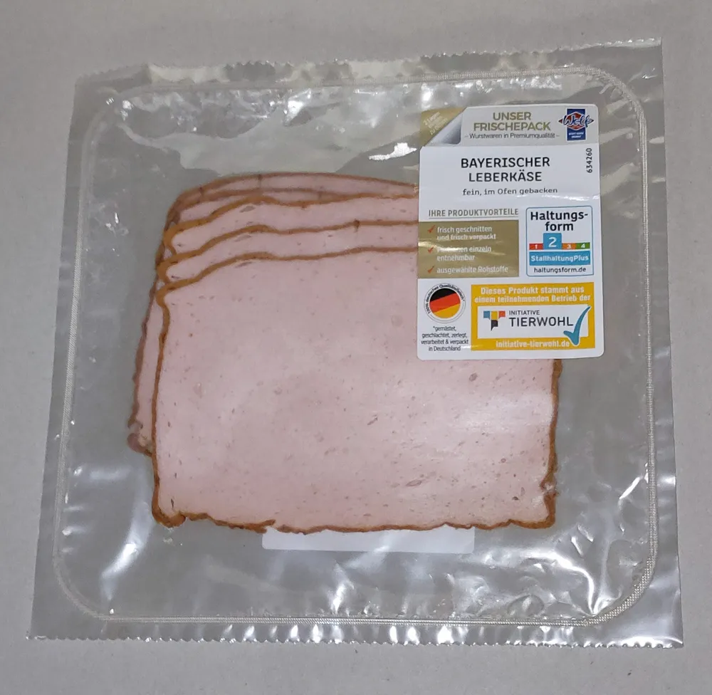 Bayerischer Leberkäse fein
