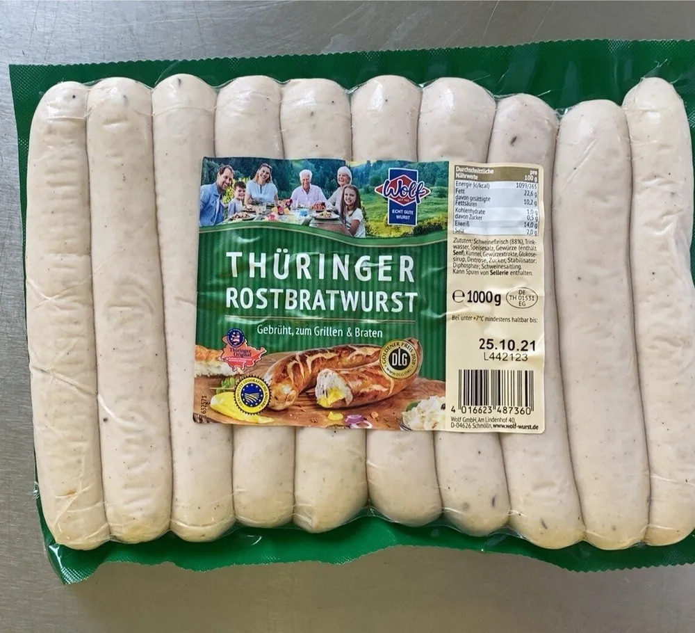 Thüringer rostbratwurst