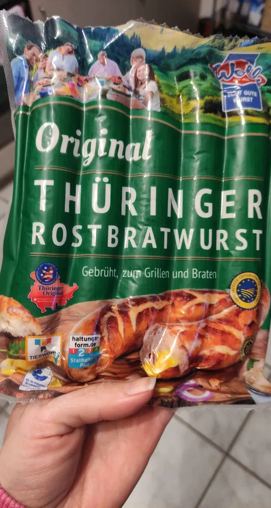 Original Thüringer Rostbratwurst