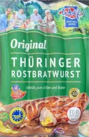 Orginal Thüringer Rostbratwurst
