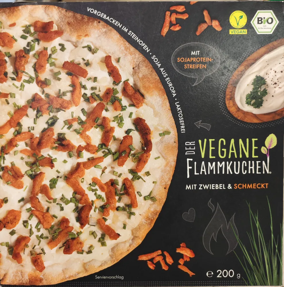Der Vegane Flammkuchen