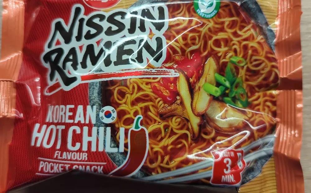 RAMIEN KOREAN HOT CHILI FLAVOUR POCKET SNACK