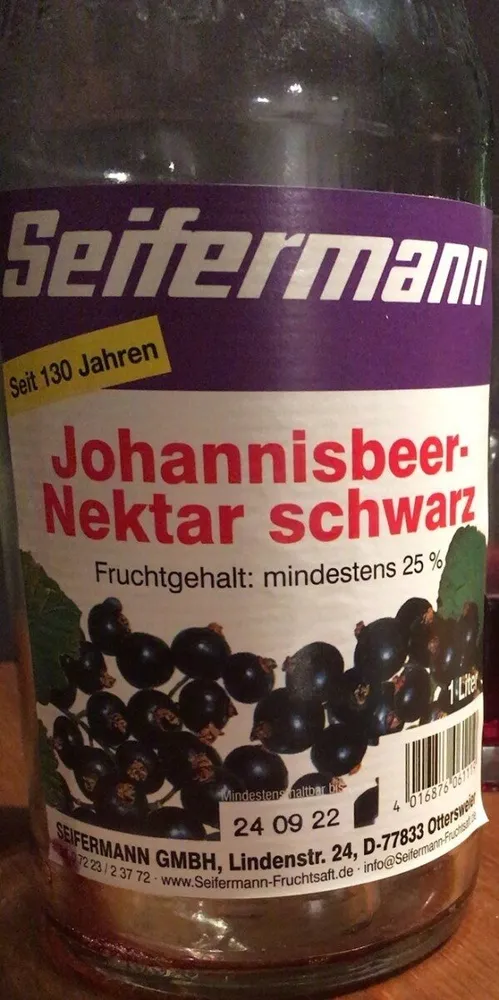 Johannisbeer-Nektar