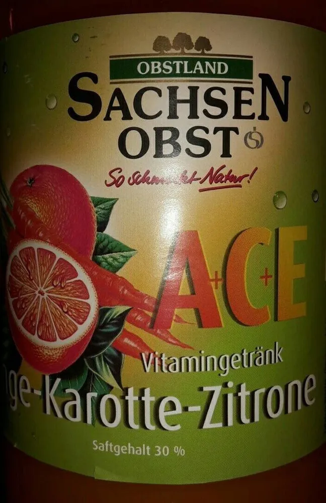 Sachsen Obst ACE  Vitamingetränk