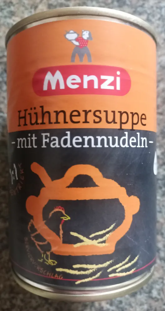 Hühnersuppe -mit Fadennudeln-