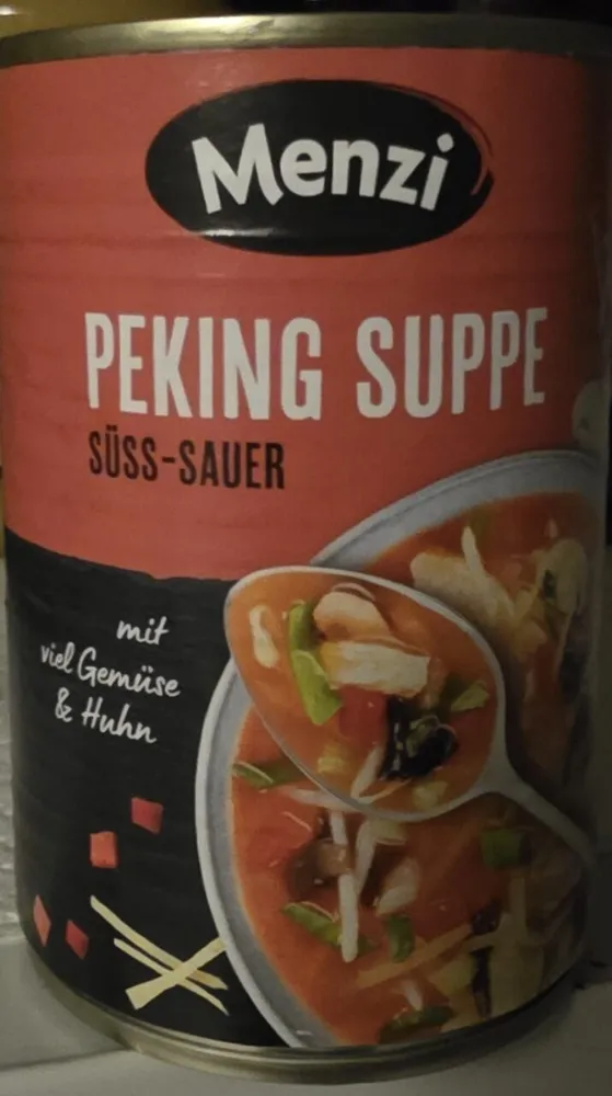Fertiggericht: Peking Suppe