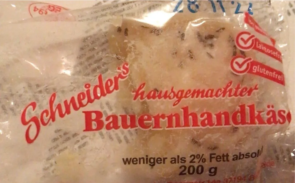 Bauernhandkäse