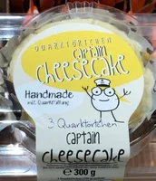 Quarktörtchen Captain Cheesecake