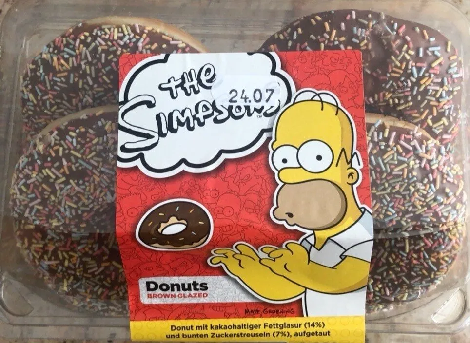 The simpsons Donut