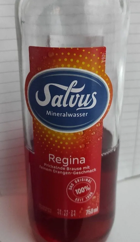 Regina prickelnde Brause mit feinem Orangen-Geschmack