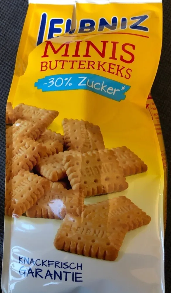 Mini Butterkeks -30% Zucker