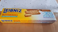 Butterkeks 30% weniger Zucker