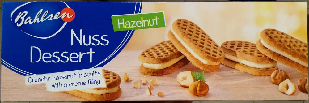 Nuss-dessert Hazelnut