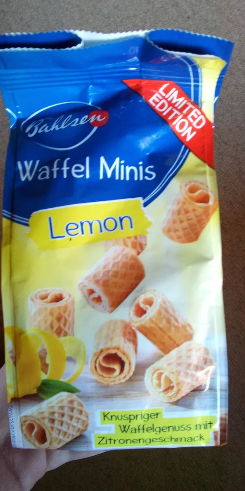 Waffel Minis Lemon