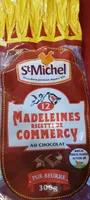 Madeleines de commercy au Chocolat