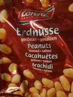 Cacahuètes Salées Lorenz 500 GR