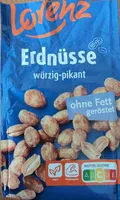 Erdnüsse würzig-pikant