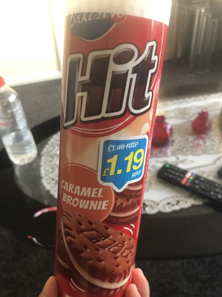 Hit Caramel Brownie Biscuits