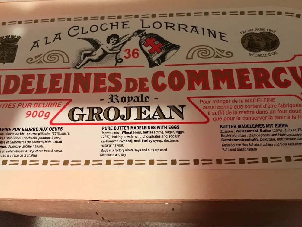 Madeleines de commercy