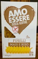 Fusilli mais e riso