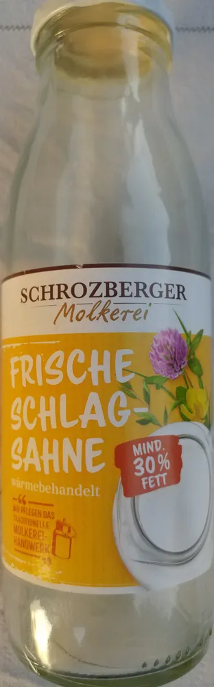 Frische Schlagsahne