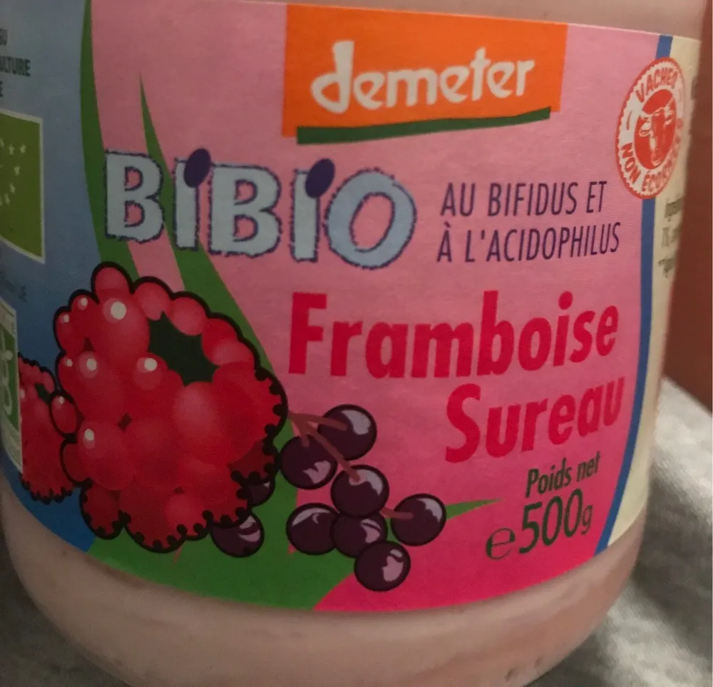 Yaourt Framboise Sureau bio