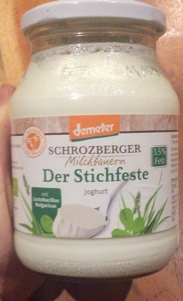 Joghurt Der Stichfeste