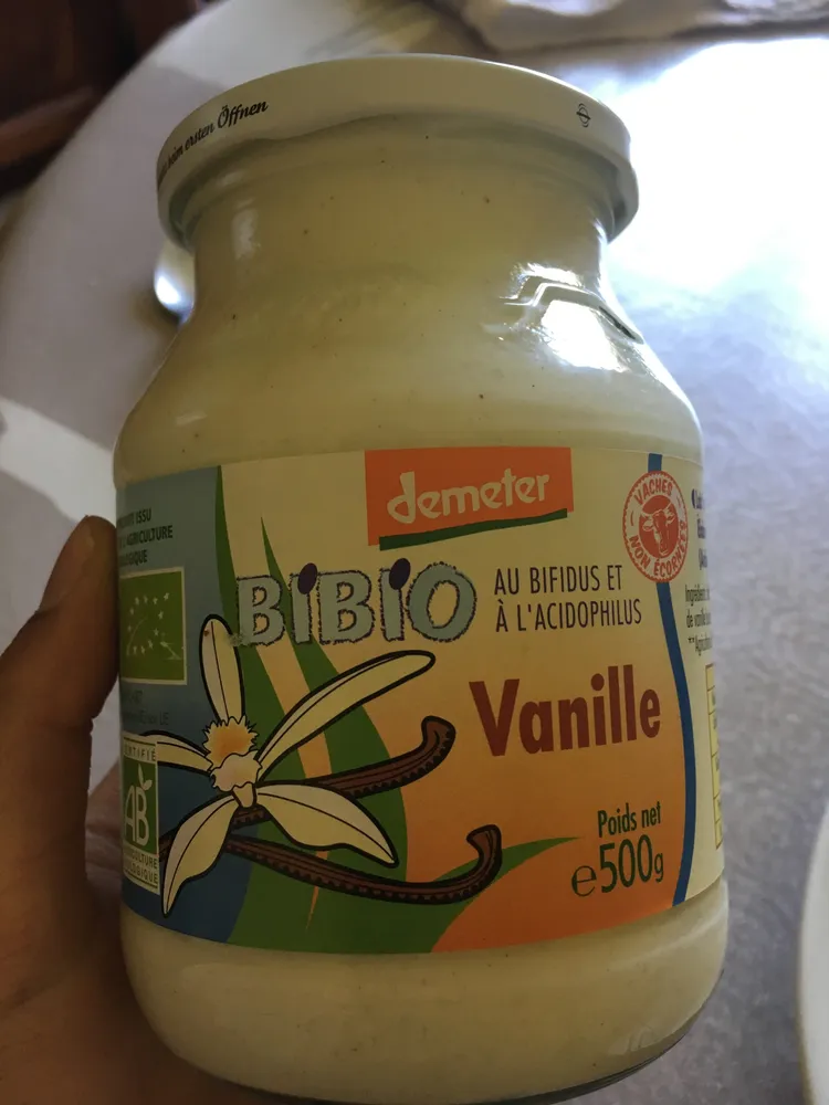 Yaourt Vanille Bio