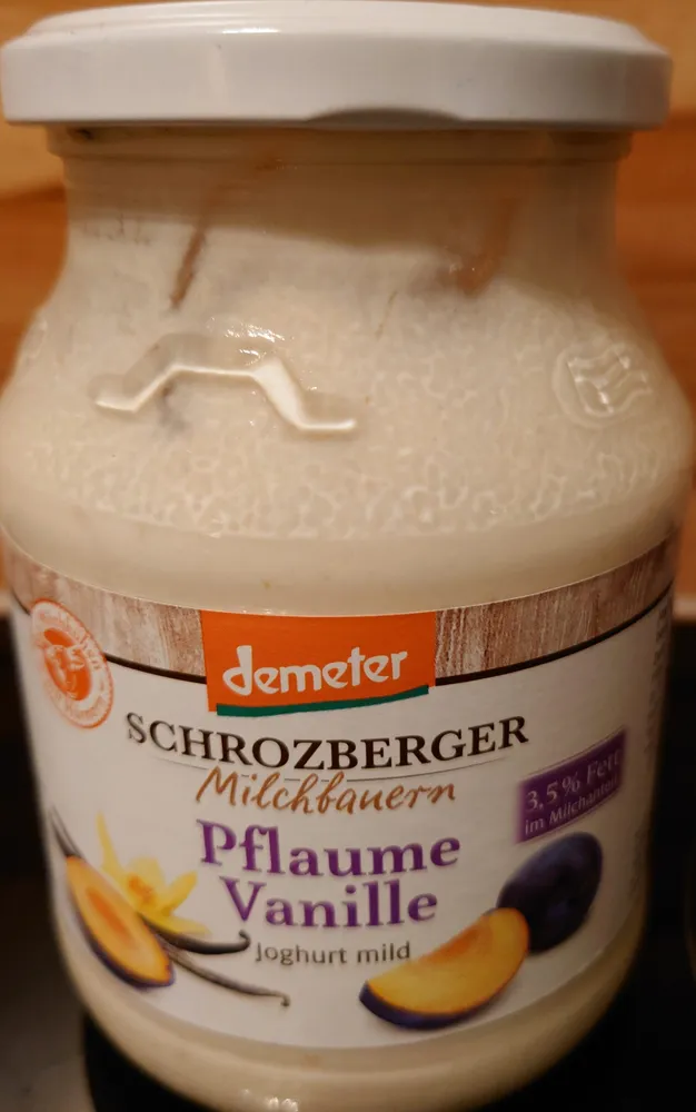 Pflaume Vanille Joghurt mild