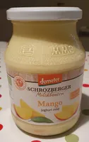 Schrozberger Milchbauern demeter Mango Joghurt mild 4017194469830  JOGHURT mild mit Mangozubereitung