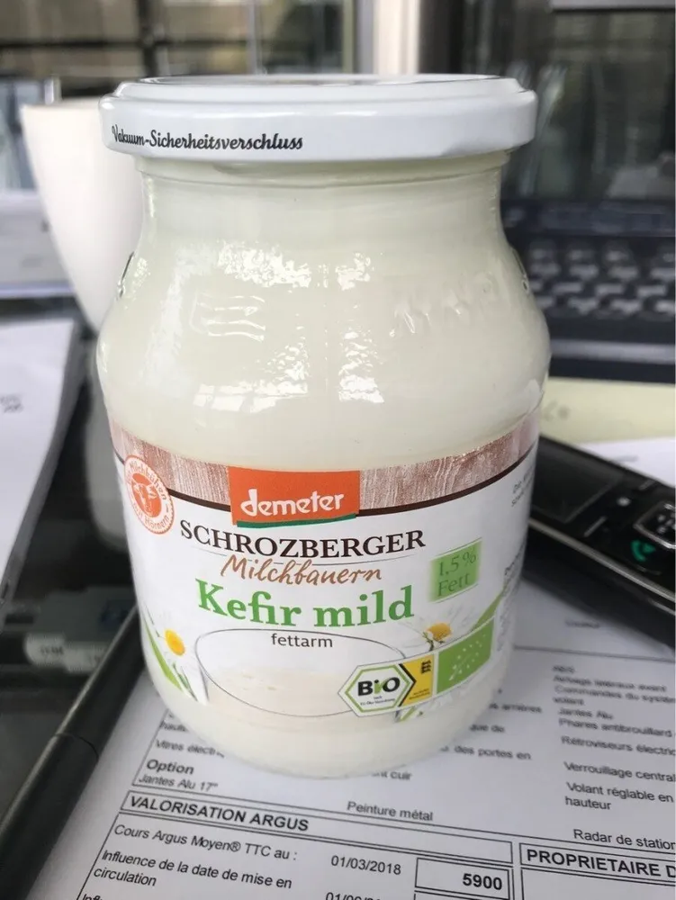 Kefir Mild fettarm, Demeter