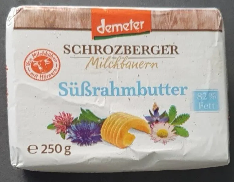 Süßrahmbutter