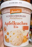 Apfelkuchen Eis