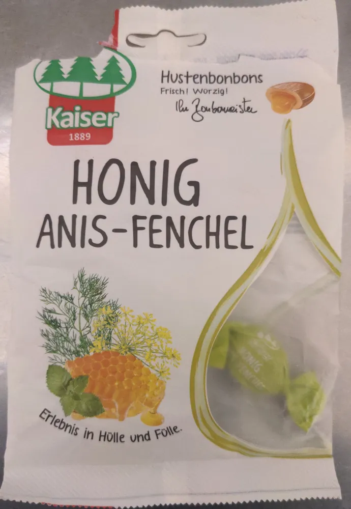 Hustenbonbons Honig Anis-Fenchel