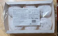Berliner mit Mehrfruchtfüllung