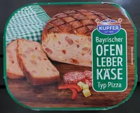 Ofenleberkäse Typ Pizza