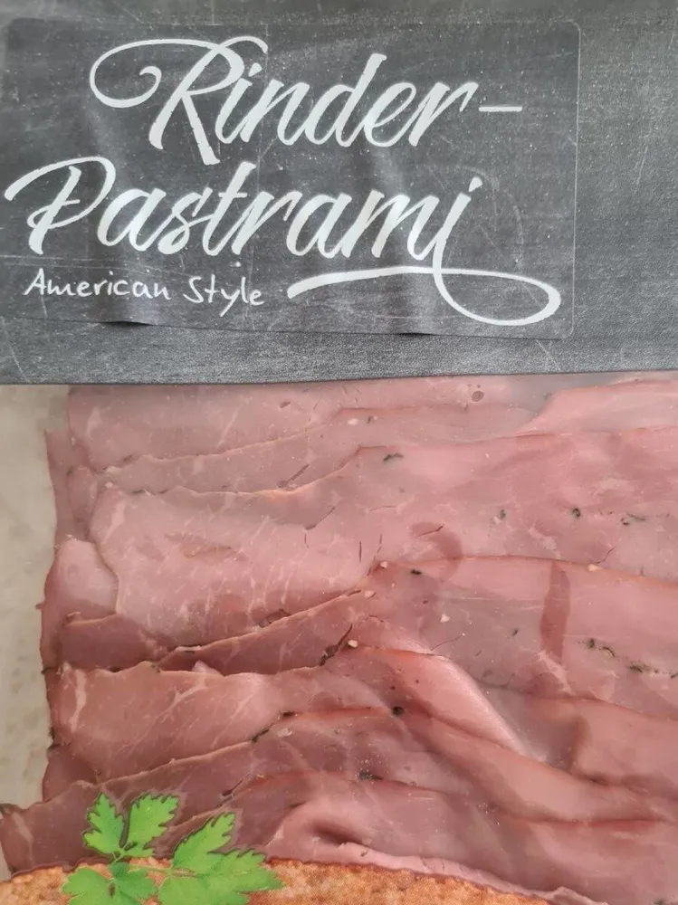 Rinder-Pastrami American Style