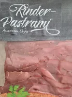 Rinder-Pastrami American Style