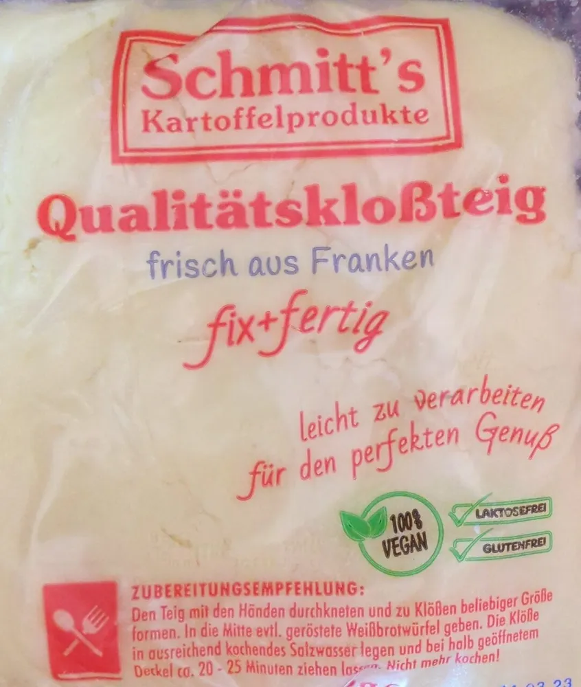 Qualitätskloßteig