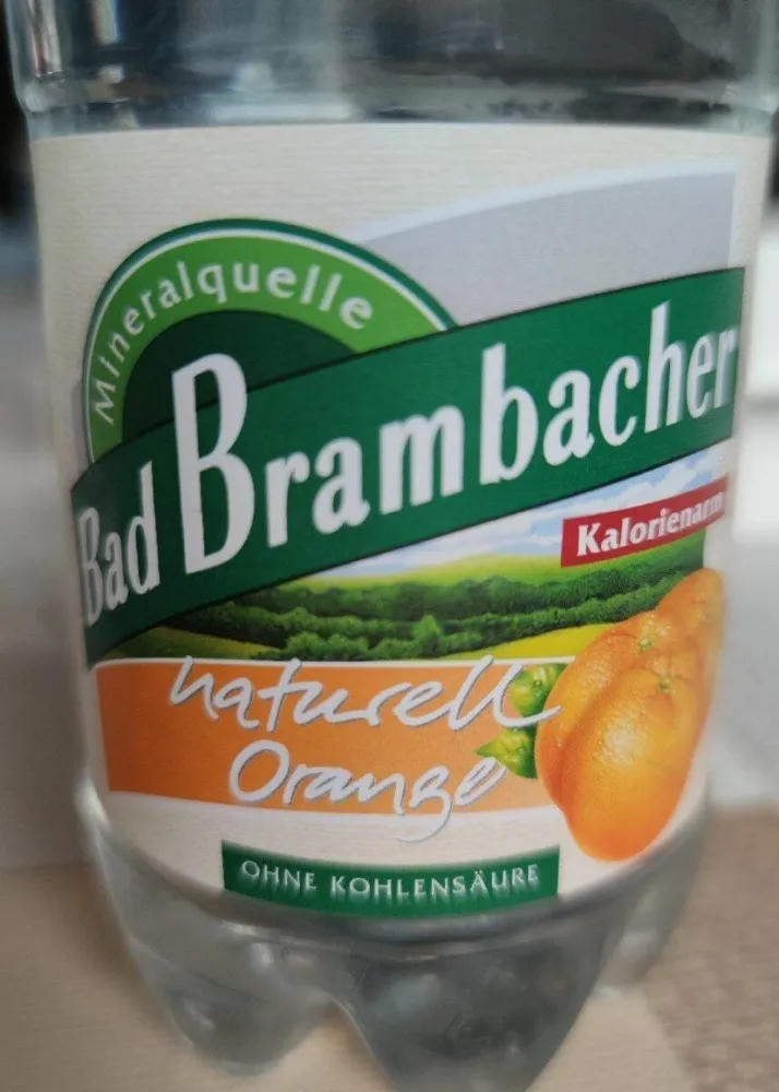 Mineralwasser Naturell Orange