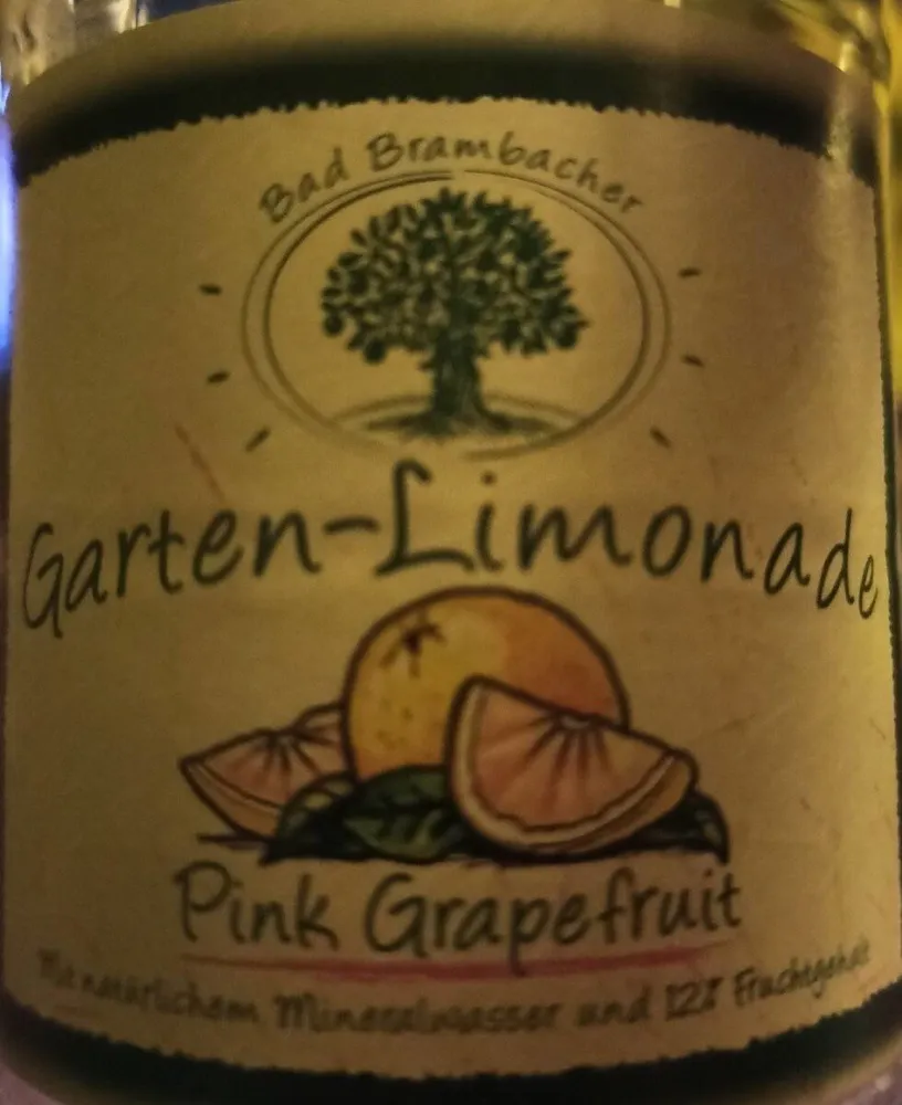 Garten-Limonade Pink Grapefruit