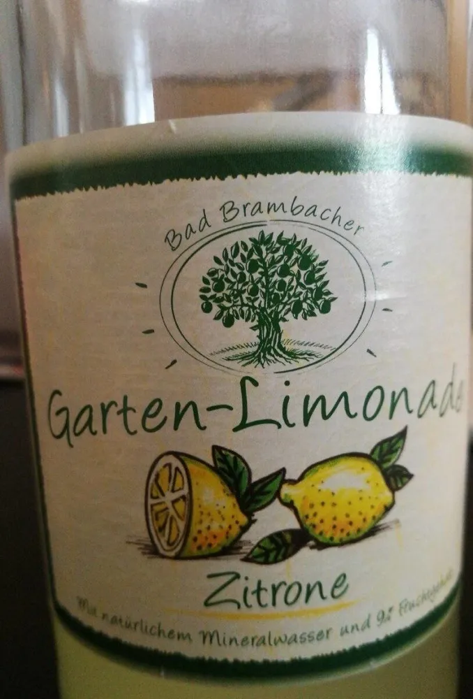 Garten-Limonade Zitrone
