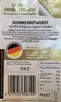 Schinkenrotwurst
