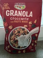 GRANOLA croccante con FRUTTI ROSSI