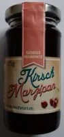 Kirsch Marzipan Fruchtaufstrich
