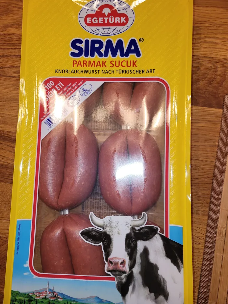 Soudjouk Egeturk Sirma Parmak 1KG X 9 Arev