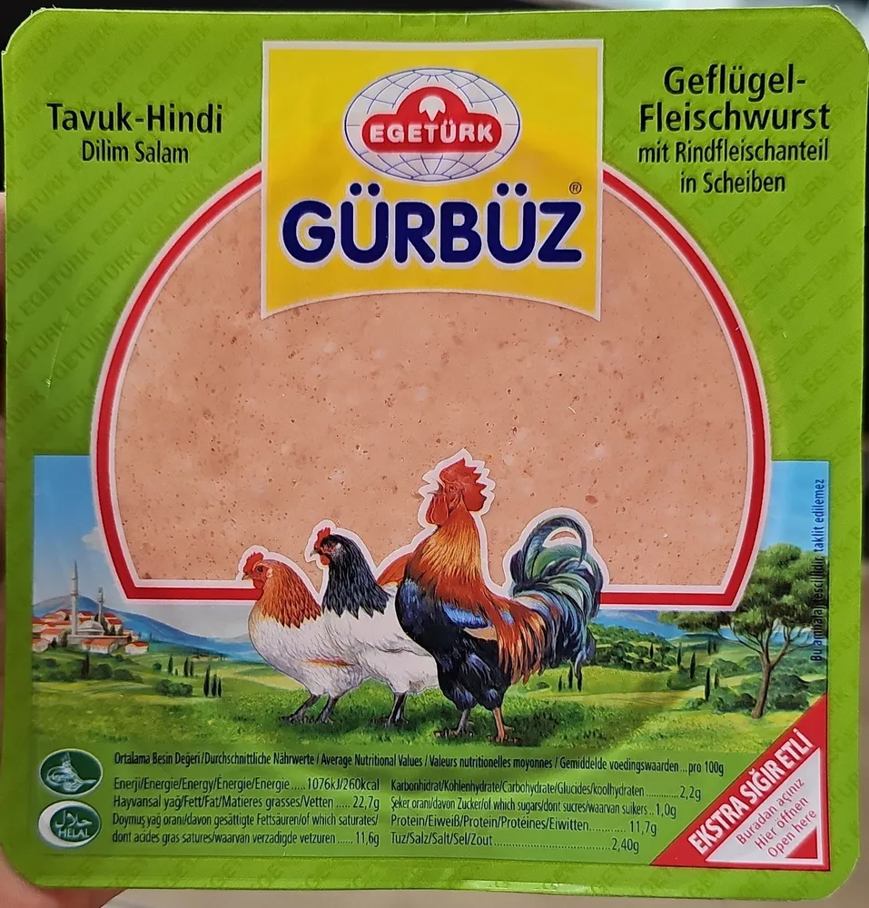 Egeturk Gurbuz Chickensalam