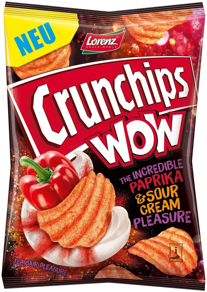 Crunchips Paprika & Sour Cream